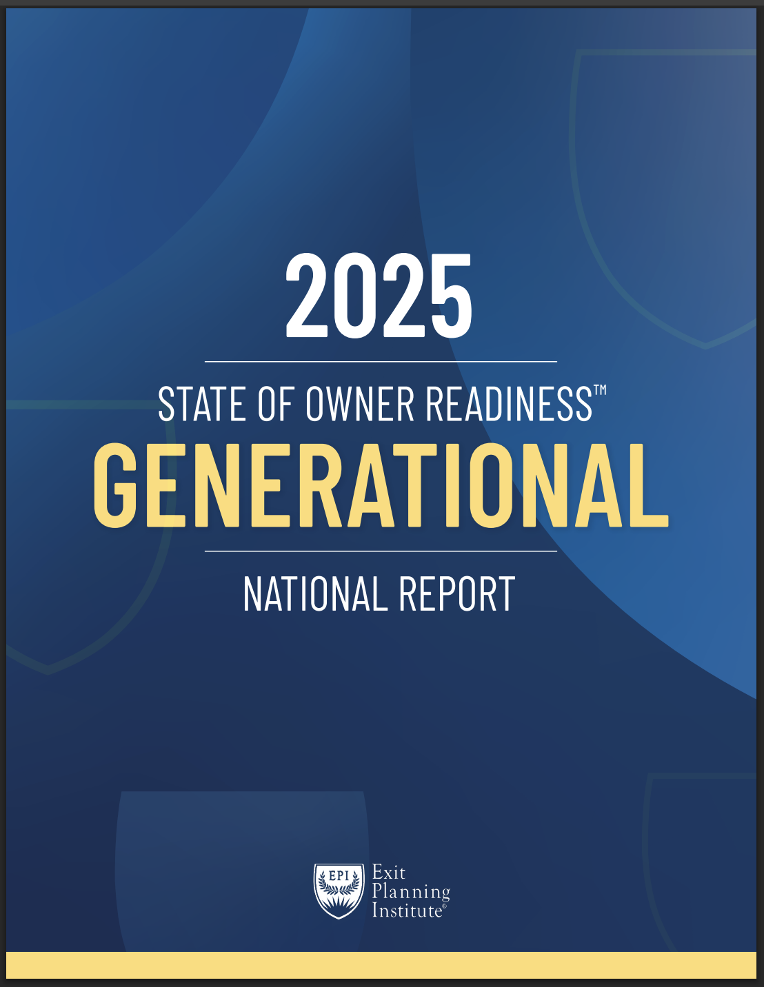 2025 Generational State of Owner Readiness™ National Report Thumbnail