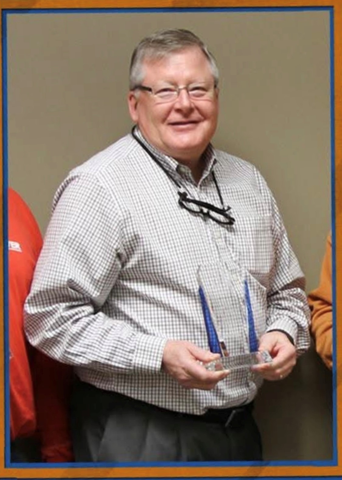 John W. Oestreich's dad